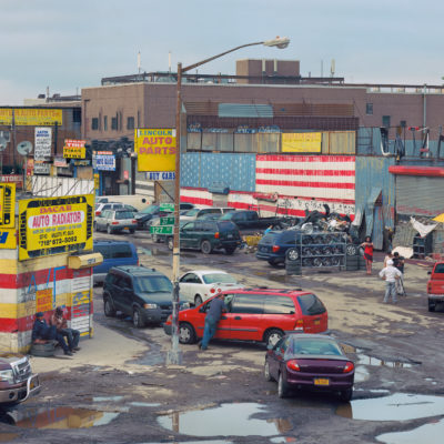 Bearded Lady, Willets Point, New York City by JOHN SANDERSON