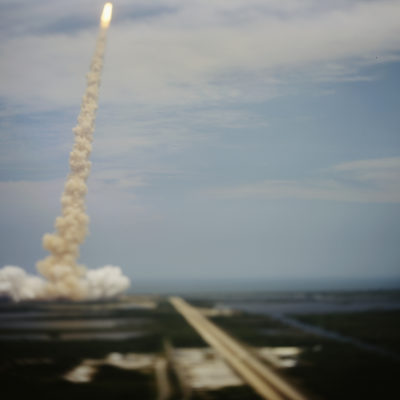 SPACE SHUTTLE ATLANTIS by DAVID BURNETT