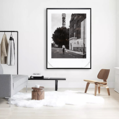 The White shirts of an art dealer (Polaroid) London S4_002 S4_002 by BETHANY MURRAY