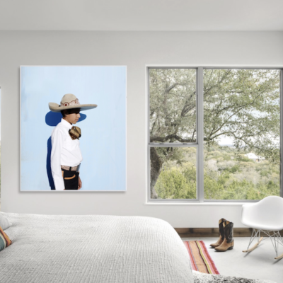 Vaquero from the series Smoke Bombs and Border Crossings by NANCY NEWBERRY